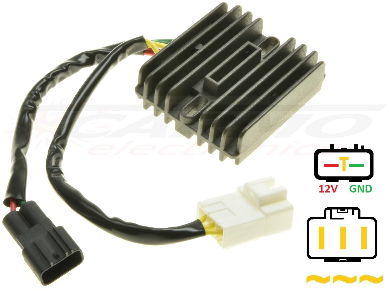 CARR694-VLR Suzuki Intruder MOSFET Voltage regulator rectifier 32800-10G10 - Clique na Imagem para Fechar