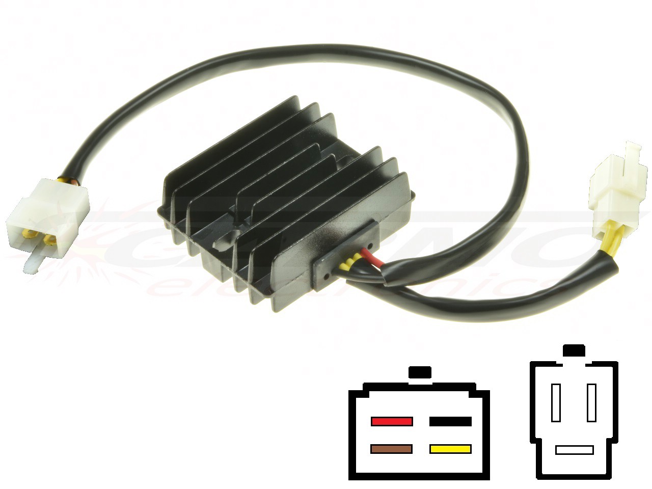 CARR201-XV - Yamaha XV MOSFET Voltage regulator rectifier - Lithium-ion version - Clique na Imagem para Fechar
