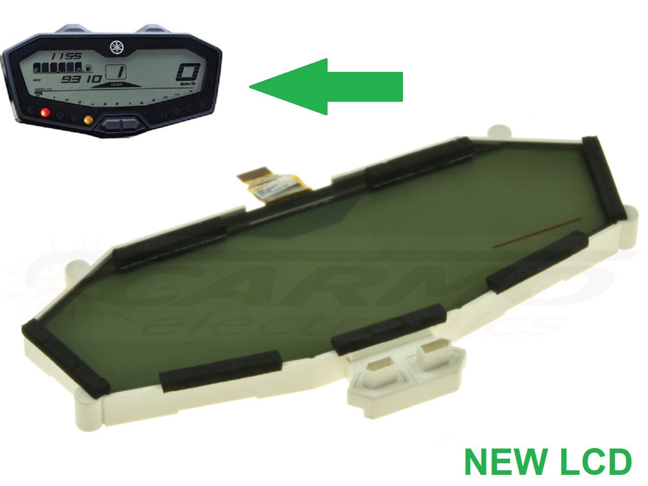 Yamaha MT-07 MT07 FZ07 FZ-07 LCD screen Visor de tela (novo) - Clique na Imagem para Fechar