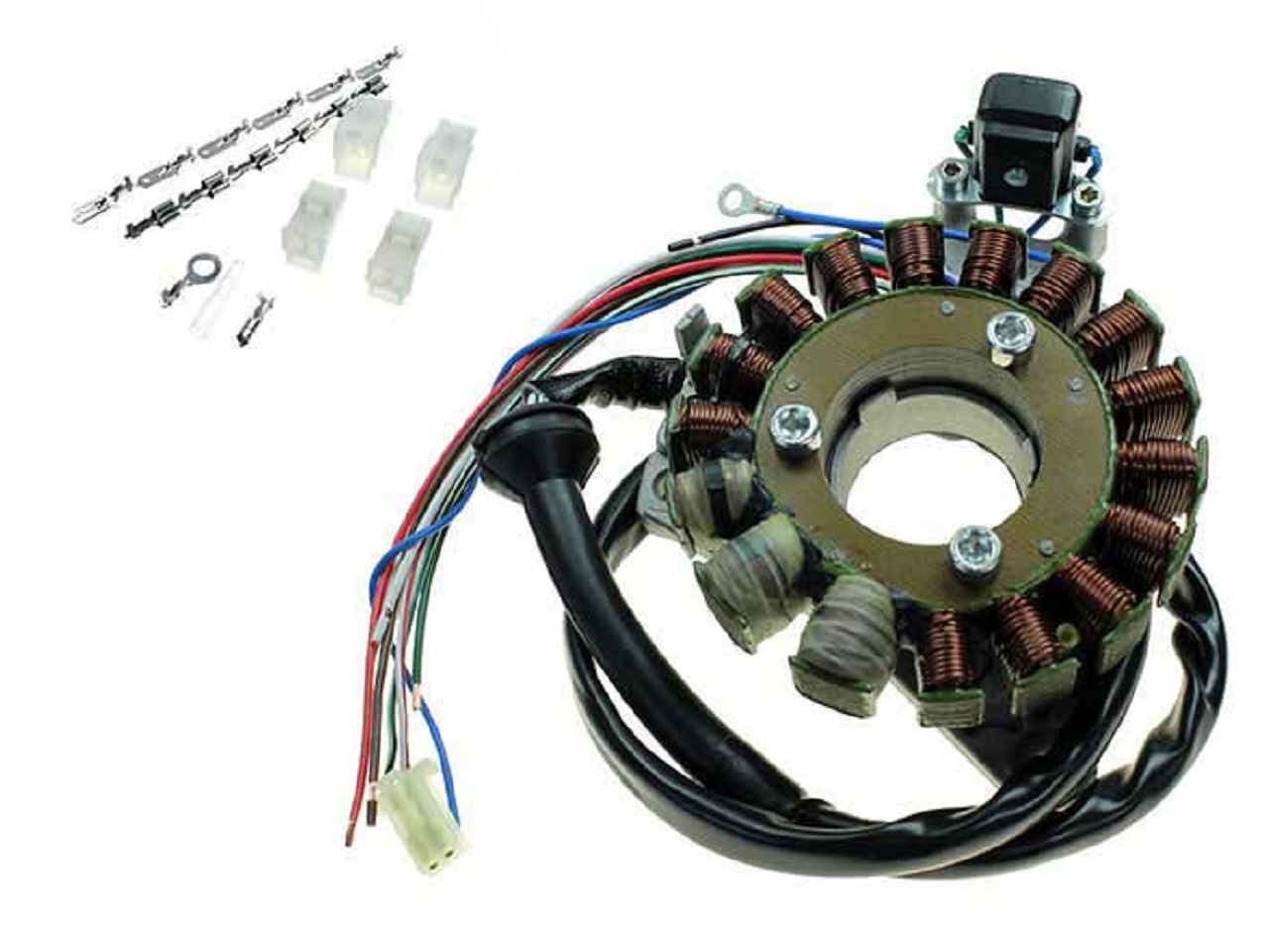 ST4384 - Yamaha RD250 RD350 RZ250 RZ350 YPVS Ignition Stator - Clique na Imagem para Fechar