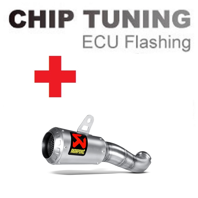 Yamaha MT-03 / YZF-R25 2014-2021 Ajuste de Flash ECU de alto desempenho + Akrapovic S-Y2SO11-AHCSS (Stage 3) - Clique na Imagem para Fechar