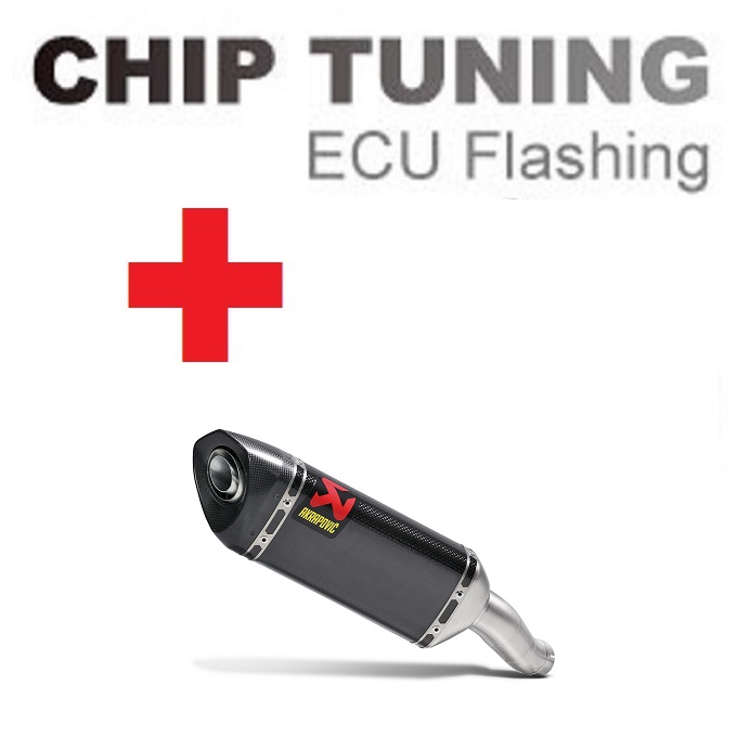 Yamaha MT-03 YZF-R25 2014-2021 Ajuste de Flash ECU de alto desempenho + Akrapovic S-Y2SO16-HAPC/1 (Stage 3) - Clique na Imagem para Fechar
