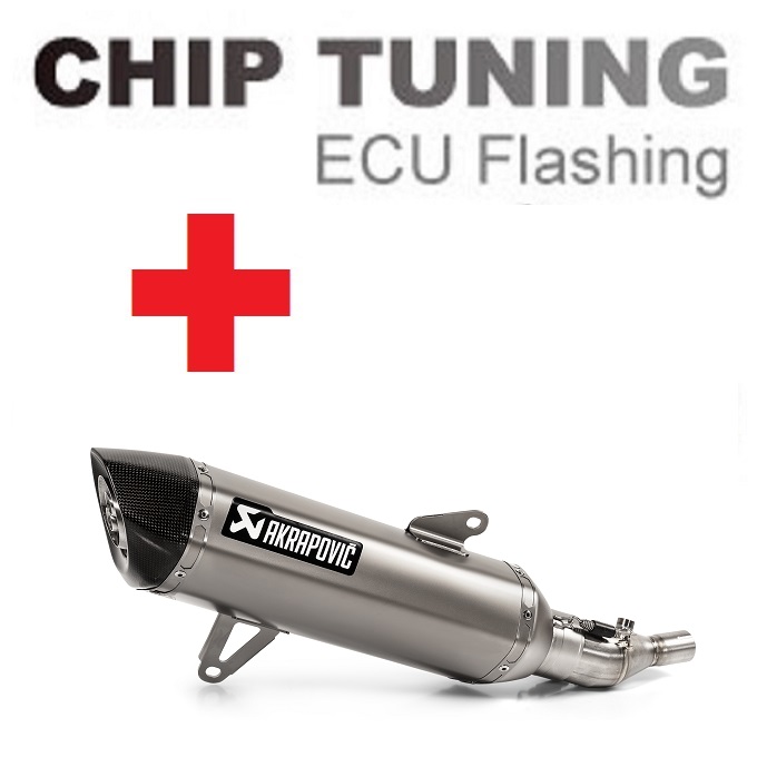Yamaha X-Max 250 / X-Max 300 2017-2020 Ajuste de flash ECU de alto desempenho + Akrapovic S-Y3SO3-HRSS (estágio 3) - Clique na Imagem para Fechar