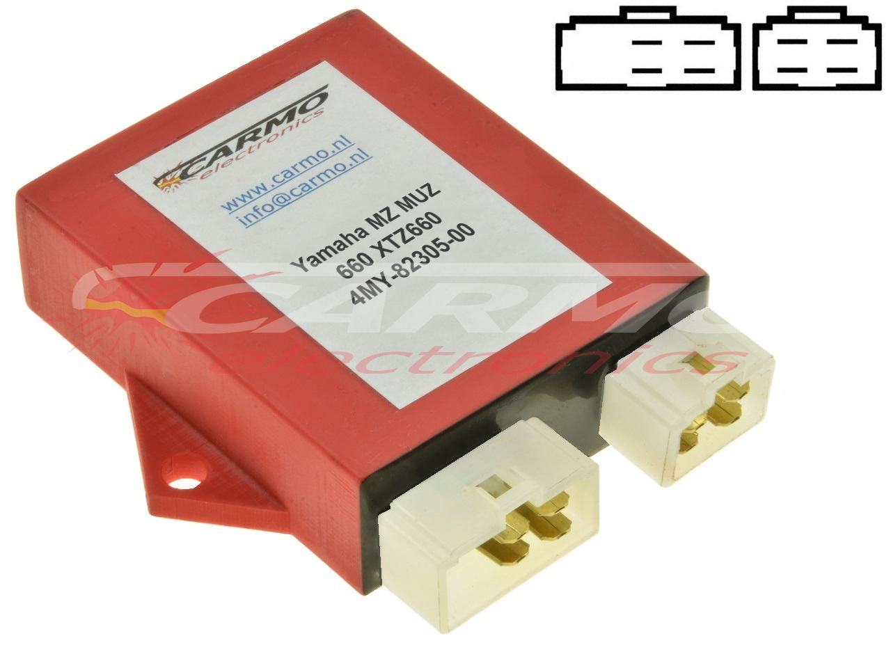 Yamaha MZ MUZ 660 XTZ660 Ténéré igniter ignition module CDI TCI Box (4MY-82305-00, 131800-6150) - Clique na Imagem para Fechar