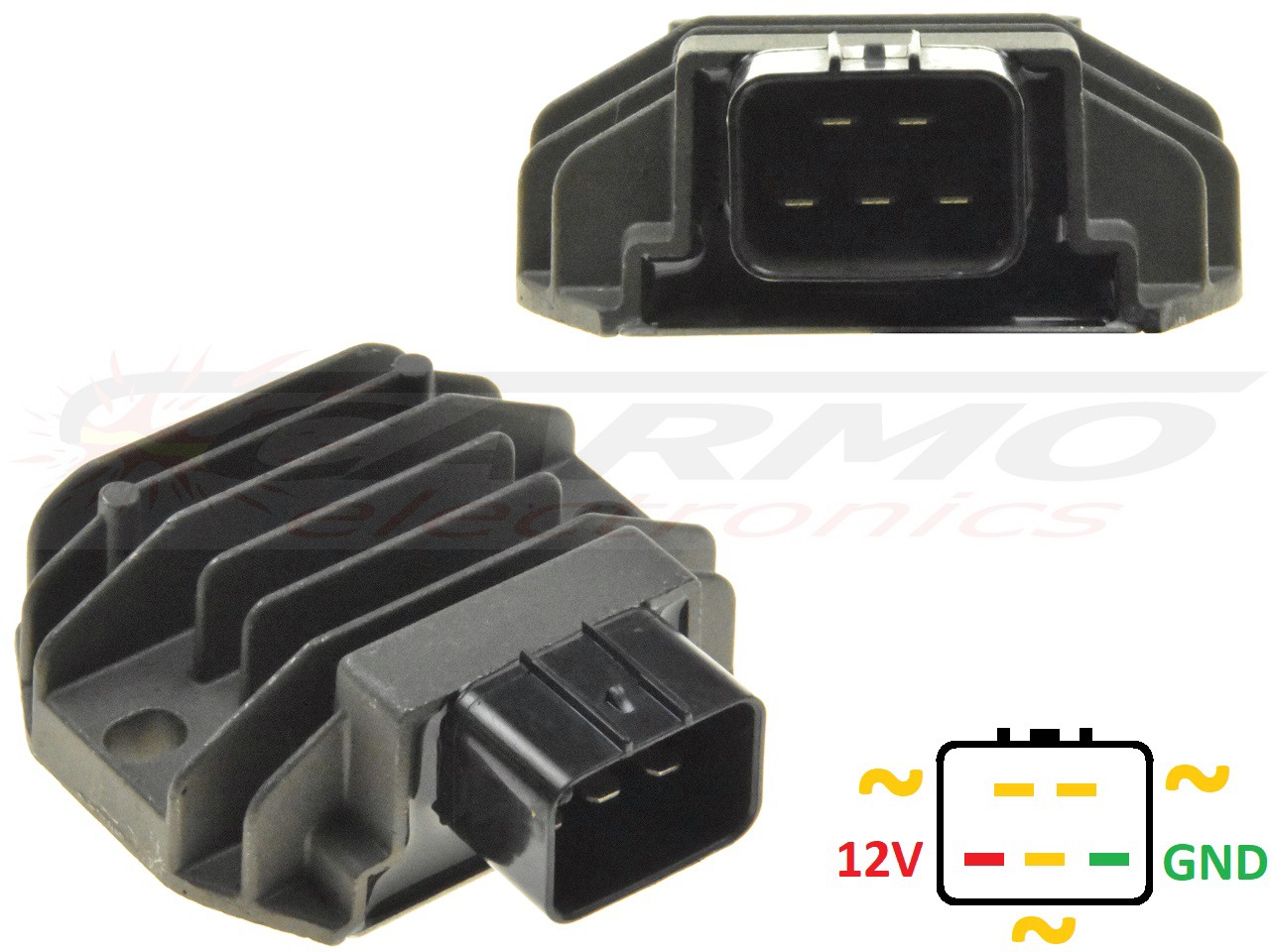 CARR4425W Yamaha YZF-R1 MT10 FZ10 MT-10 FZ-10 XV19 Honda TRX VT750 XL650V KTM 1290 Voltage regulator rectifier - Clique na Imagem para Fechar
