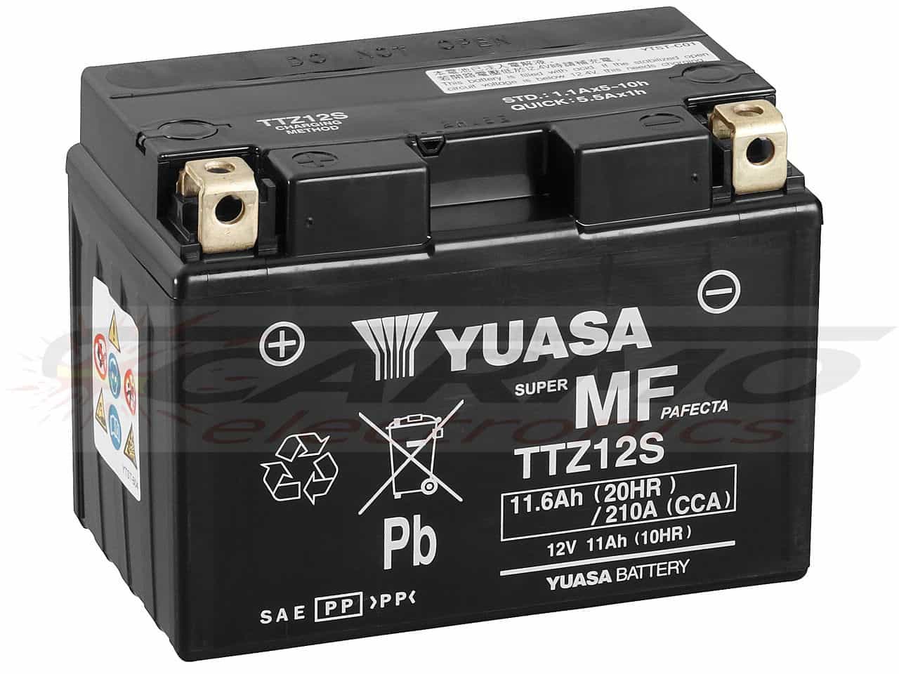 Yuasa TTZ12S - Clique na Imagem para Fechar